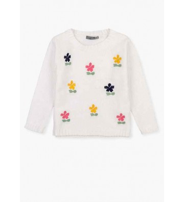 Πλεκτό Μπλουζάκι με...