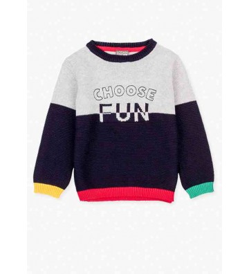 Choose Fun Πλεκτό Μπλουζάκι...