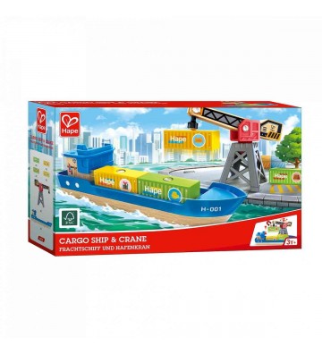 Hape Railway Ξύλινο Cargo...