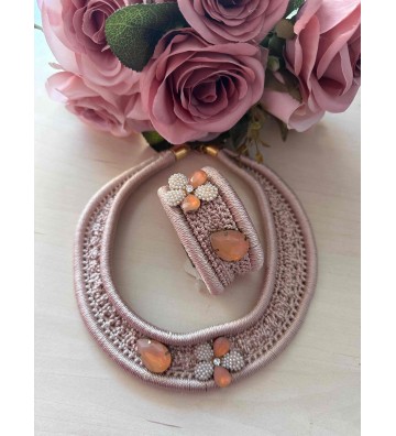 Χειροποίητο Σετ Κολιέ &...