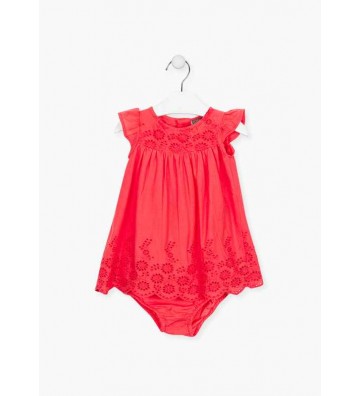 Φόρεμα με Κεντητό Στρίφωμα...