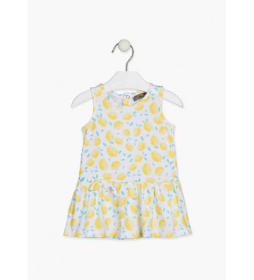 Φόρεμα με Λεμόνια Losan...